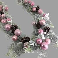 Pink Ball Garland 180cm