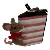 Mouse Layered Cake Slice 19cm
