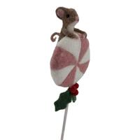 Mouse Pink Lollypop 41cm
