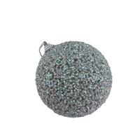 Silver Small Glitter Ball 10cm