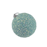 Blue Small Glitter Ball 10cm