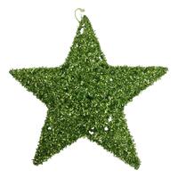 Green Star Hanging 20cm