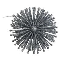 Silver Firework Hanging 11cm