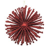 Red Firework Hanging 11cm