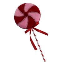 Pink Red Lollypop 25cm