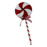 Red White Lollypop 20cm