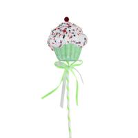 Green Cupcake Pick 50cm