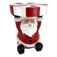 Santa Red White Table Decor 54cm