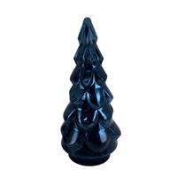 Glass Navy Tree 36cm