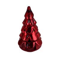 Glass Red Tree 27cm