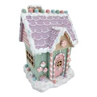 Lilac Mint LED Gingerbread 26cm