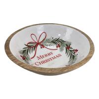 Summer Christmas Salad Bowl 27cm