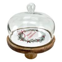 Summer Christmas Cake Cloche 34cm