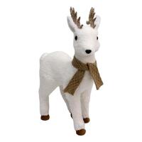 White Standing Deer 49cm