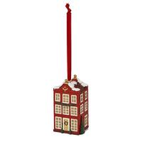 Red Post Office Hanging 9cm