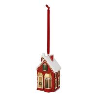 Red House Hanging 9cm