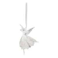 Cream Angel Hanging Right 13cm