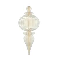 Deluxe Paper Finial Hanging 80cm