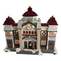 Train Station Grey 32cm