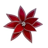 Red Poinsettia 32cm
