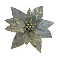 Platinum Poinsettia 30cm