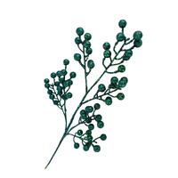 Emerald Green Ball Spray 78cm