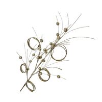 Champagne Swirl Ball Spray 76cm