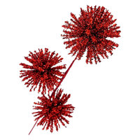 Red 3 Burst Balls Spray 60cm