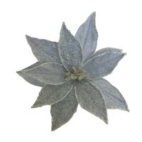 White Poinsettia 40cm