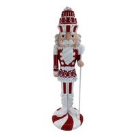 Red White Nutcracker 55cm
