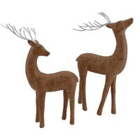 Natural Standing Deer 31cm