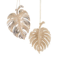 Leaf Champagne Hanging 12cm