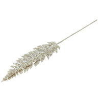 Fern Leaf Spray Champagne 71cm