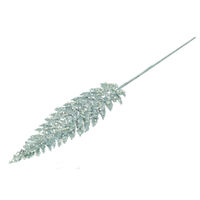 Fern Leaf Spray Teal 71cm