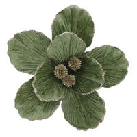 Magnolia Sage Gold Ball Centre 20cm