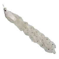 Long Tail Peacock White 37cm