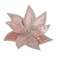 Braid Edge Poinsettia Blush 23cm