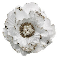 Velvet Silk Magnolia White 16cm