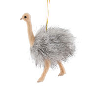 Faux Fur Emu Hanging 12cm
