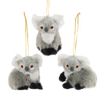 Faux Fur Koala Hanging 9cm