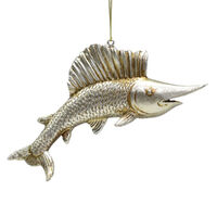 Champagne Fish Hanging 14cm