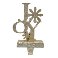 Stocking Holder Joy Champagne 20cm