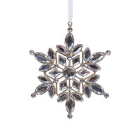 Wire Champagne Silver Flake 14cm