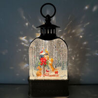 Lantern Brass Medium Mail Box 25cm