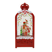 Lantern Elf Candy Cane 25cm
