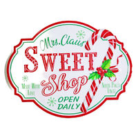 Sweet Shop Metal Sign 47cm