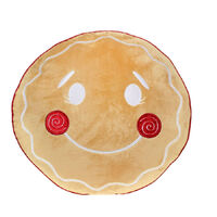 Gingerbread Man Round Cushion 40cm