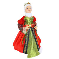 Mrs Claus with Bow Standing 45cm