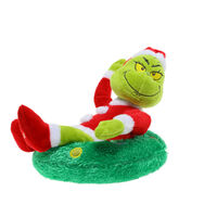 Grinch on Spinning Wreath 24cm
