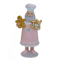 Mr Claus Pink Gingerbread 30cm
